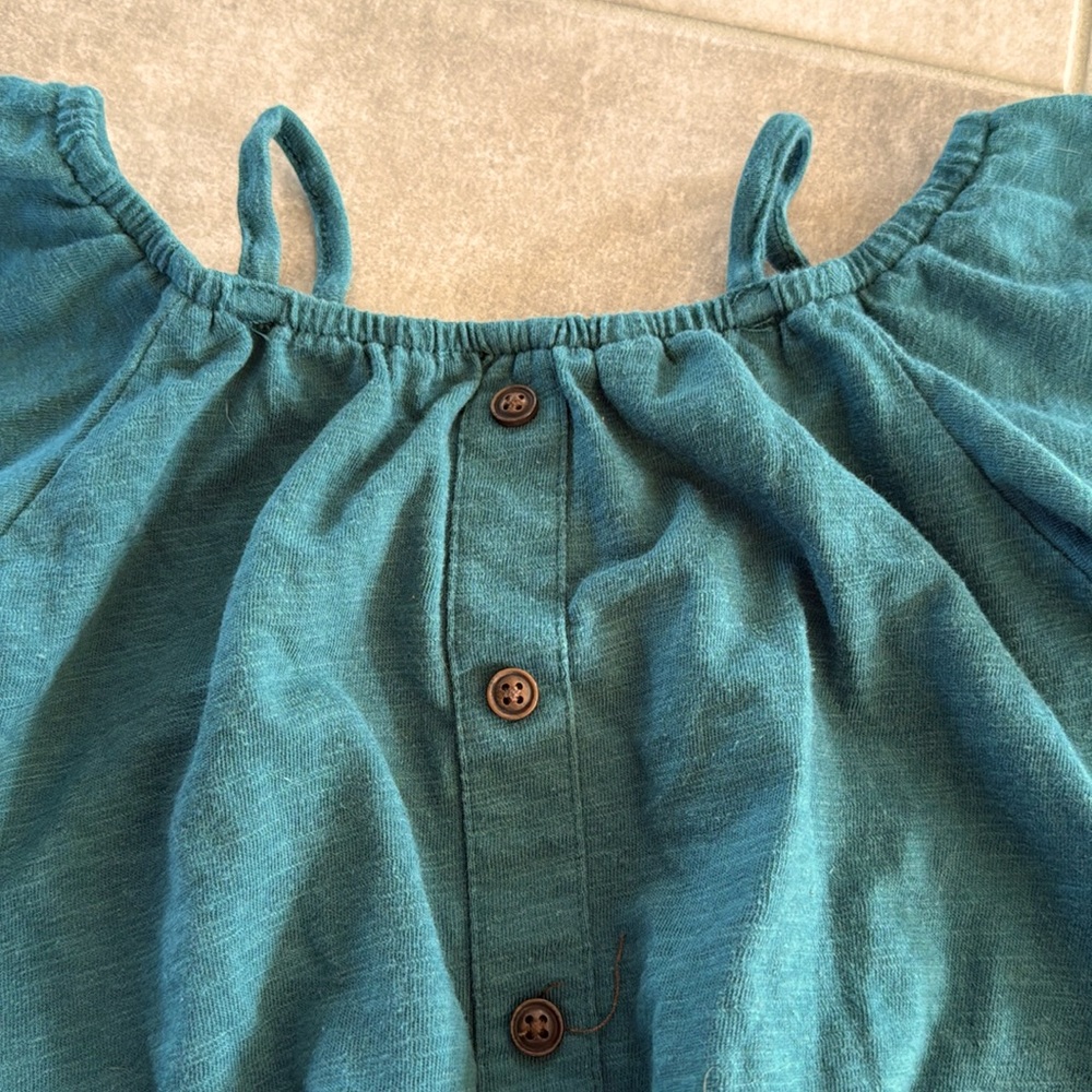 *Gently Worn* Vitamins Baby- Mint Quilted Jacket & Art Class Dk. Green Top - 18M - Picture 9 of 12